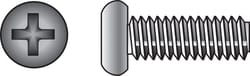 Hillman No. 10-32 Ga. X 1-1/4 in. L Phillips Flat Head Stainless Steel Machine Screws 1 pk