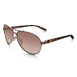 Oakley Feedback Unisex Tortoise Frame Rose Lens Sunglasses