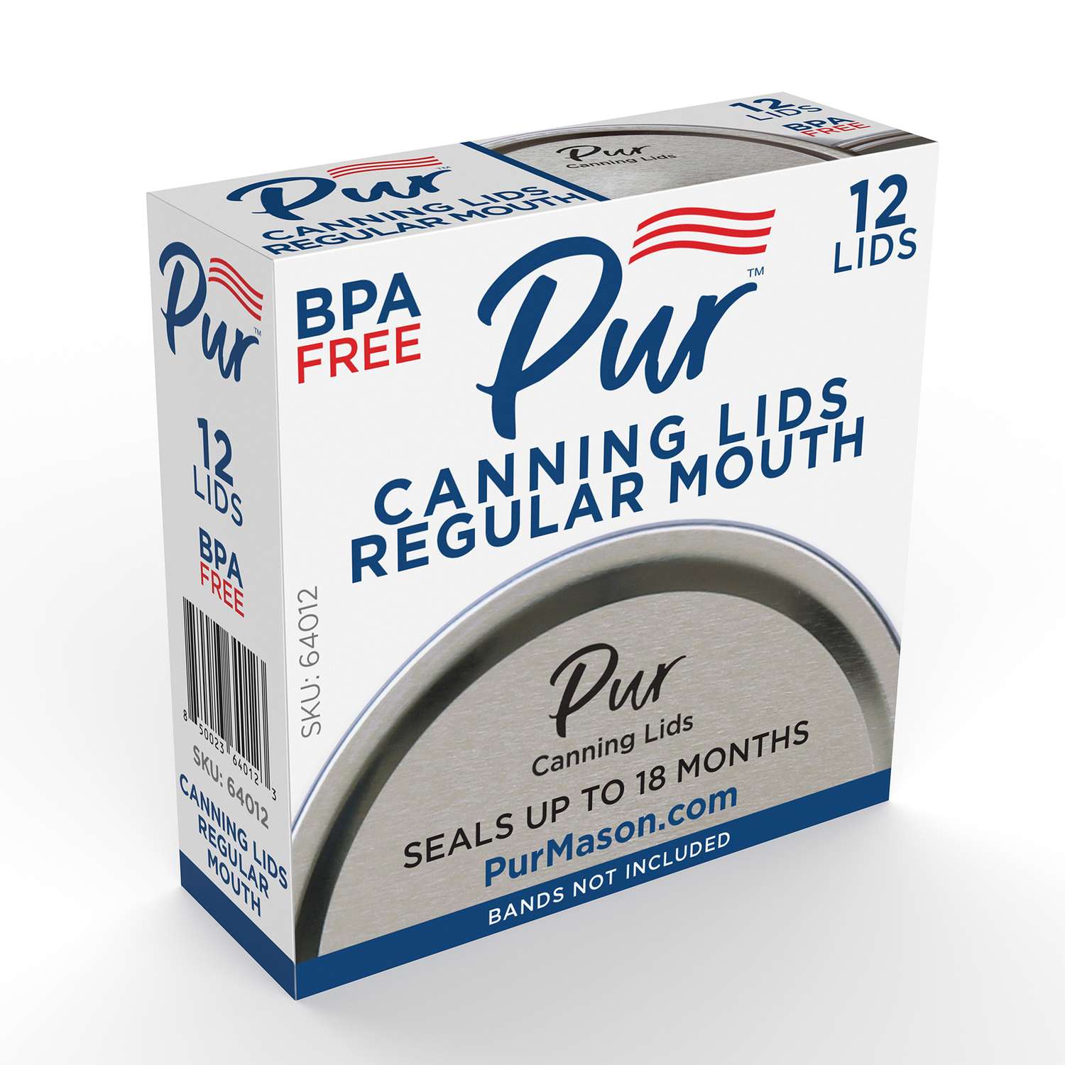 PUR Regular Mouth Canning Lid 12 pk Ace Hardware