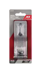 Ace Galvanized Steel 4-1/2 in. L Swivel Staple Safety Hasp 1 pk