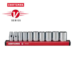Craftsman V-Series 1/4 in. drive S Metric 6 Point Socket Set 10 pc