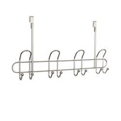 Spectrum 20.75 in. L Silver Steel Over the Door Hook 1 pk