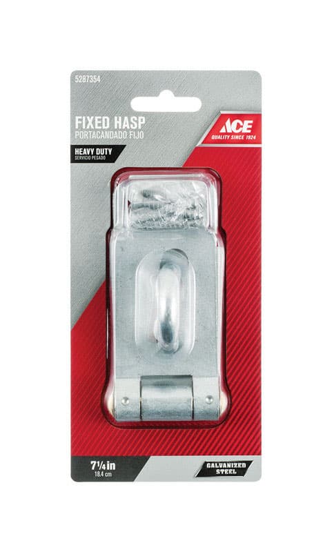 UPC 082901136491 product image for Ace(r) 7-1/4in Fixed Staple Safety Hasp | upcitemdb.com