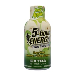 5 Hour Energy Energy Drink Sour Apple Bottle 2 oz.