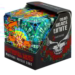 Shashibo Grateful Dead Dancing Bears Magnetic Puzzle Cube Multicolored 12 pc