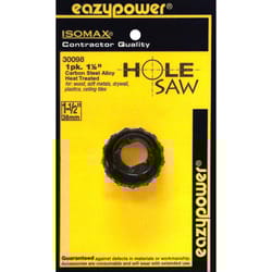 Eazypower ISOMAX 1-1/2 in. Carbon Steel 1 in. L Hole Saw