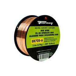 Forney ER70S-6 0.03 in. Mild Steel MIG Welding Wire 70000 psi 2 lb