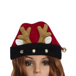 Dyno 17 in. Antler Ears Santa Hat 1 pk