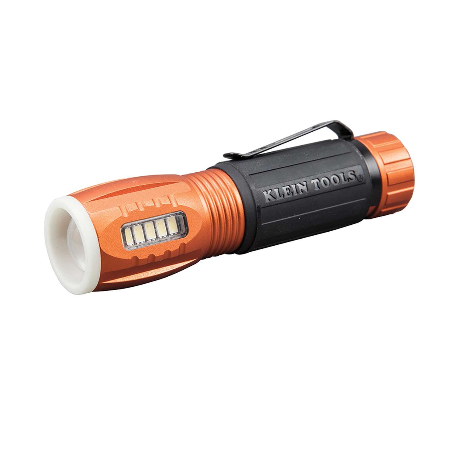 Klein Tools 235 lumens Black/Orange LED Flashlight AAA Battery Ace Hardware