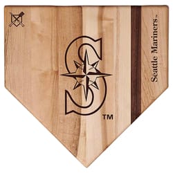 Baseball BBQ 12 in. L X 12 in. W X 0.8 in. Maple MLB Seattle Mariners Cutting Board