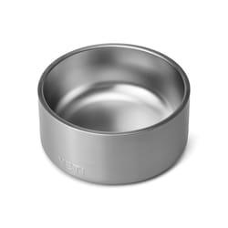 YETI Boomer Silver Stainless Steel 8 cups Pet Bowl For Dogs