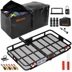Mockins Black Hitch Cargo Carrier Set 1 pk