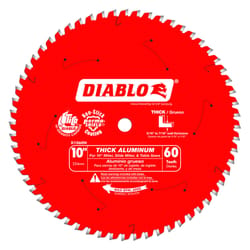 Diablo 10 in. D X 5/8 in. TiCo Hi-Density Carbide Circular Saw Blade 60 teeth 1 pk