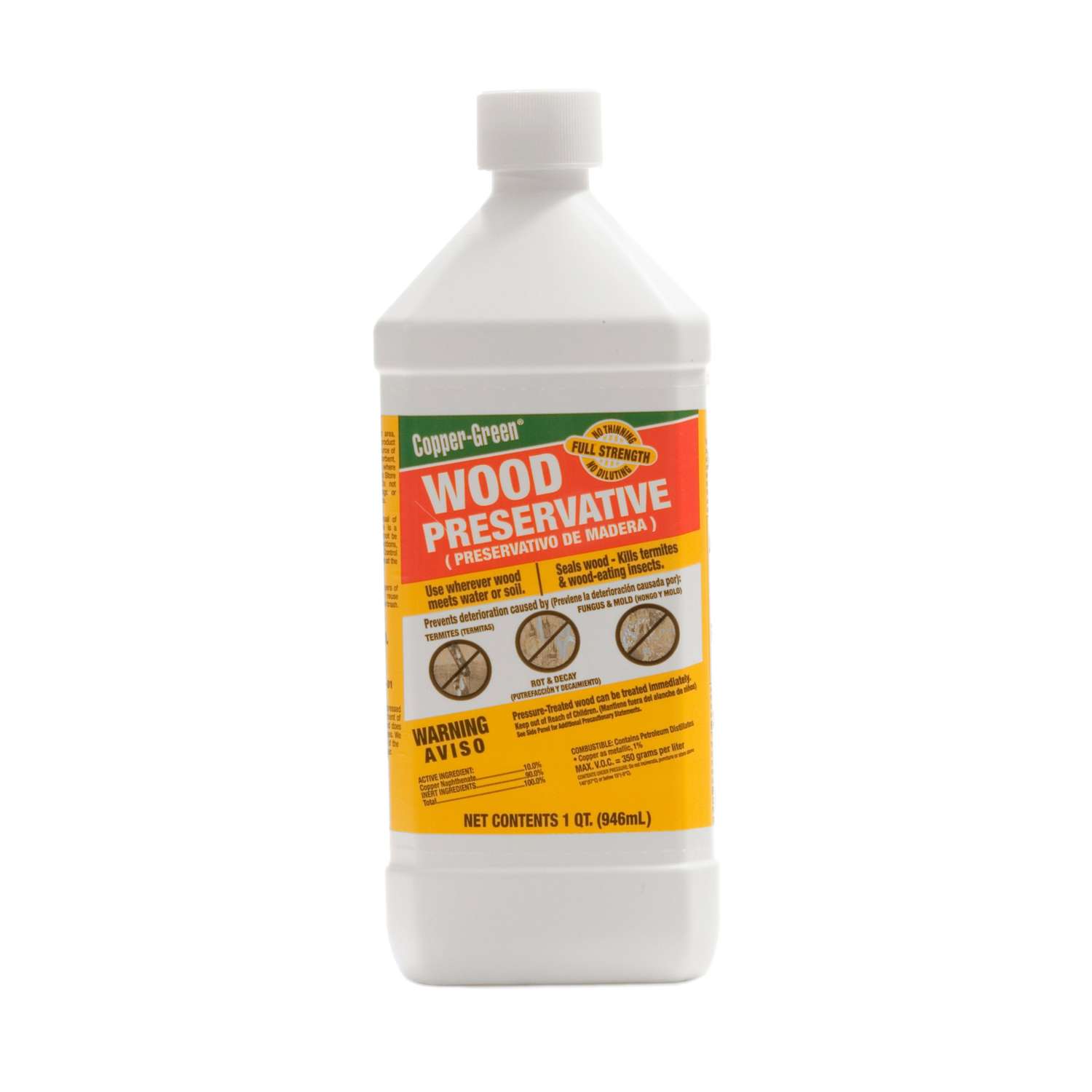 Copper Green Flat Green OilBased Wood Preservative 1 qt Ace Hardware