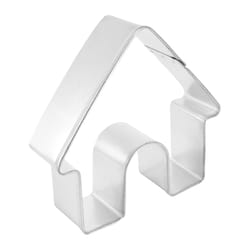 R&M International Corp International Corp 4 in. W X 4 in. L Dog House Cookie Cutter Silver 1 pc