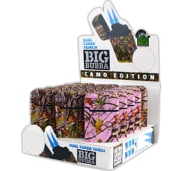 Torch Blue Multicolored Camo Big Bubba Torch Lighter 1 pk