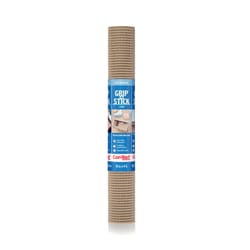 Con-Tact 4 ft. L X 18 in. W Taupe Non-Adhesive Shelf Liner
