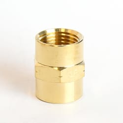 ATC 1/2 in. FPT 1/2 in. D FPT Brass Coupling