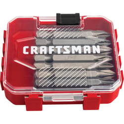 CRAFTSMAN Phillips #2 in. X 2 in. L Drill and Driver Bit Set High Speed Steel 15 pc