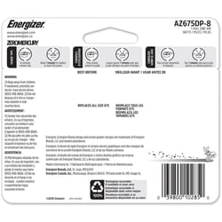 Energizer Zinc Air 675 1.4 V 0.62 mAh Hearing Aid Battery 8 pk