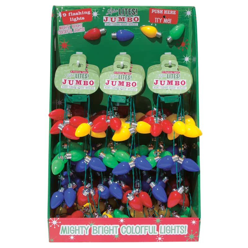 Light up christmas store necklace dollar tree