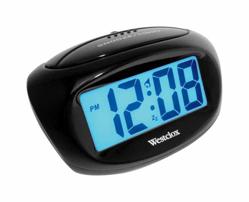Westclox 1 in. Black Alarm Clock Digital Ace Hardware