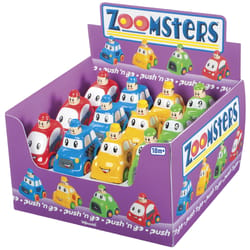 Toysmith Zoomsters Mini Push and Go Assorted