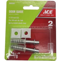 Ace Matte White Plastic Bi-fold Door Guide 2 pc