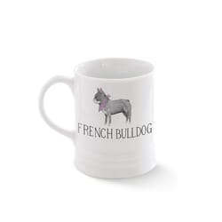 Pet Shop by Fringe Studio Julianna Swaney 12 fl. oz. White BPA Free French Bulldog Mug