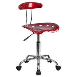 Flash Furniture Red Plastic Task Chair