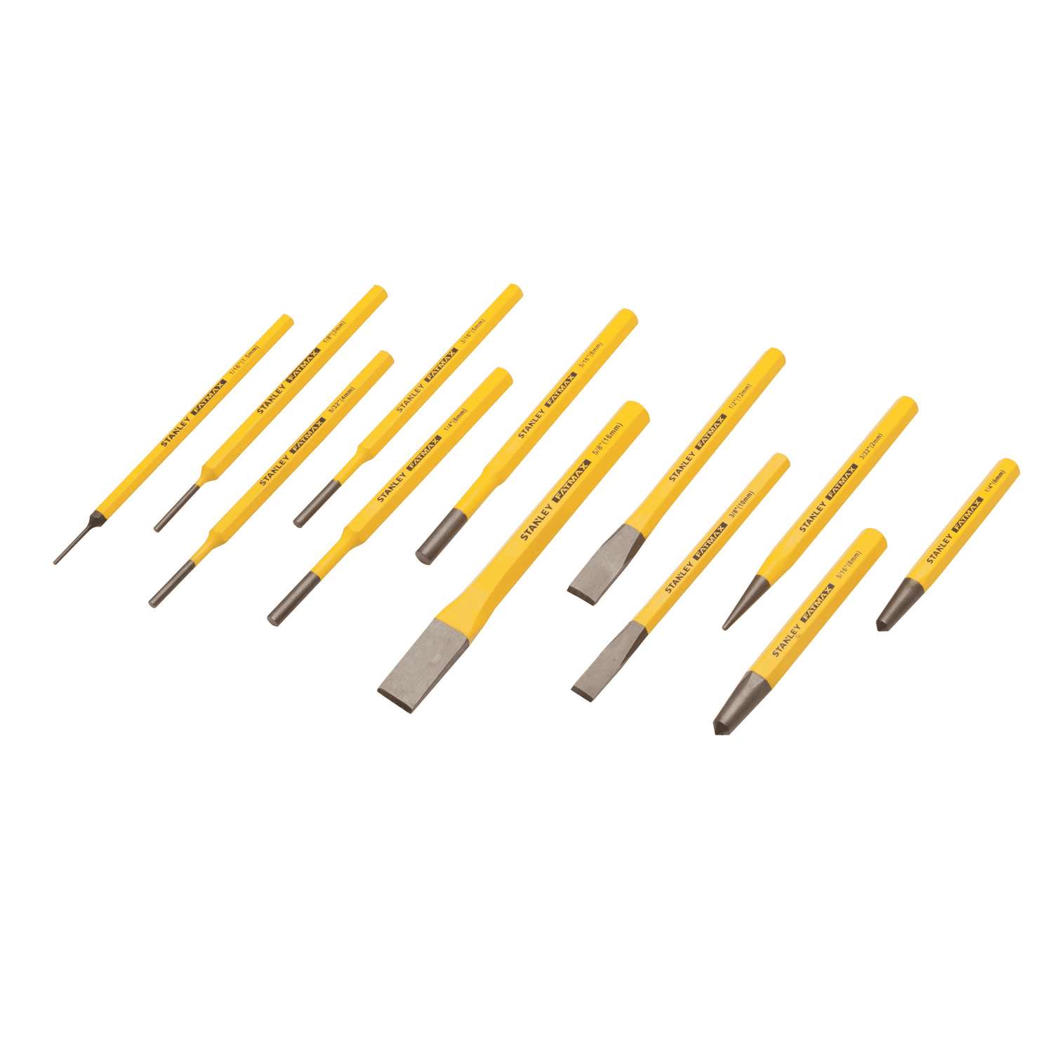 Stanley - 6 Piece FatMax Short Blade Chisel Set