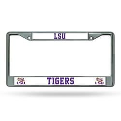 Rico Gray Metal LSU License Plate Frame
