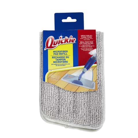 17 in. Microfiber Mop Pet System Sweeping Mop Refill Pad, 2-Pack