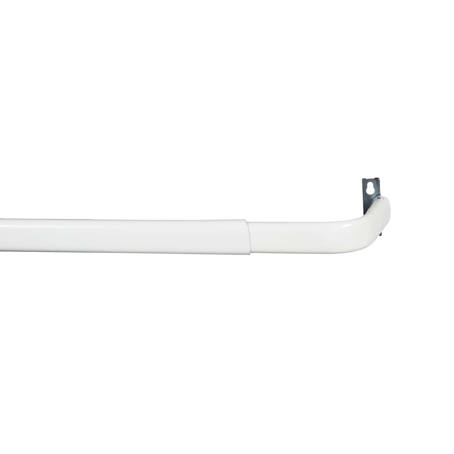 Kenney White Curtain Rod 18 in. L X 30 in. L Ace Hardware
