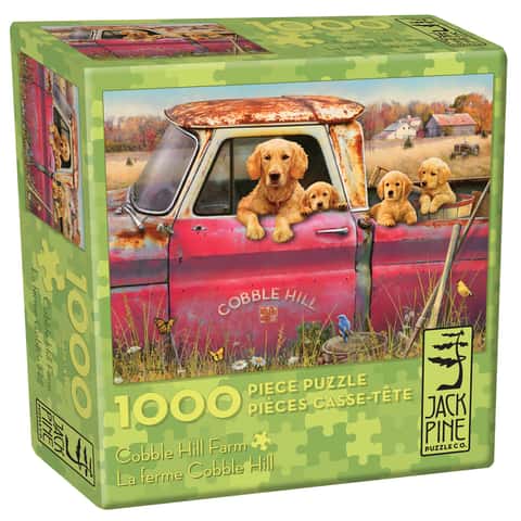 Puzzle 1000 pièces Lanternes avec glue