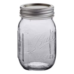 Ball 8oz 12pk Glass Regular Mouth Mason Jar With Lid And Band : Target