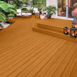 Olympic Maximum Semi-Transparent Semi-Gloss Cedar Natural Tone Oil-Based Acrylic Stain and Sealant 1
