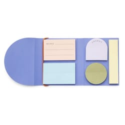 Kikkerland Inkerie 4 in. W X 5 in. L Assorted Pastel Sticky Notes 5 pad