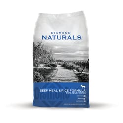 Diamond Naturals Adult Beef Meal and Rice Dry Dog Food 40 lb