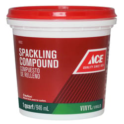Ace  Ready to Use Off-White  Spackling Compound  1 qt. 