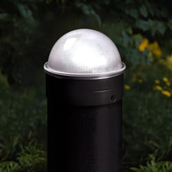 Classy Caps Solar Powered 0.2 W LED Post Cap Light 2 pk