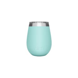 YETI Rambler 10 oz Seafoam BPA Free Wine Tumbler with MagSlider Lid