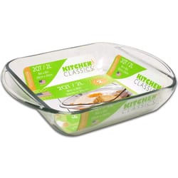 Kitchen Classics Ovenware Collection 9 in. W X 11 in. L Baking Dish Clear 1 pk