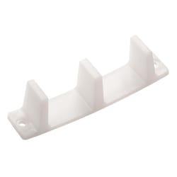 Ace White Plastic Door Guide 1 pc