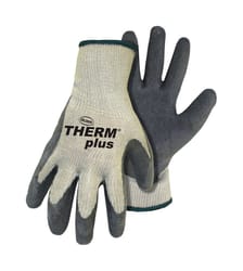 Boss Therm Plus Men's Indoor/Outdoor String Knit Work Gloves Gray/White XL 1 pair
