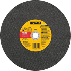 DeWalt 12 in. D X 1 in. Aluminum Oxide Cut-Off Wheel 1 pc