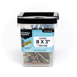 Big Timber No. 8 Sizes X 3 in. L Phillips Coarse Drywall Screws 1 lb 97 pk