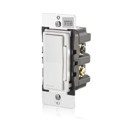 Leviton Decora Digital White Toggle Smart-Enabled Dimmer Switch 1 pk