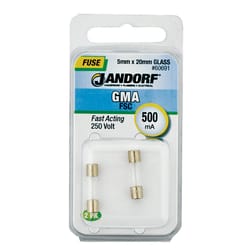 Jandorf GMA 500 amps Fast Acting Fuse 2 pk