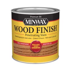 Minwax Wood Finish Semi-Transparent Gunstock Oil-Based Penetrating Wood Stain 1/2 pt